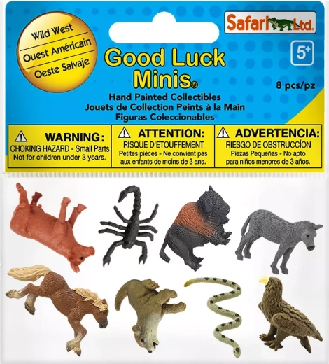 Vestul sălbatic – Good Luck Minis fun pack Safari Ltd.