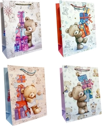 Pungă cadou jp-dw9713b 26 × 32 × 10 cm