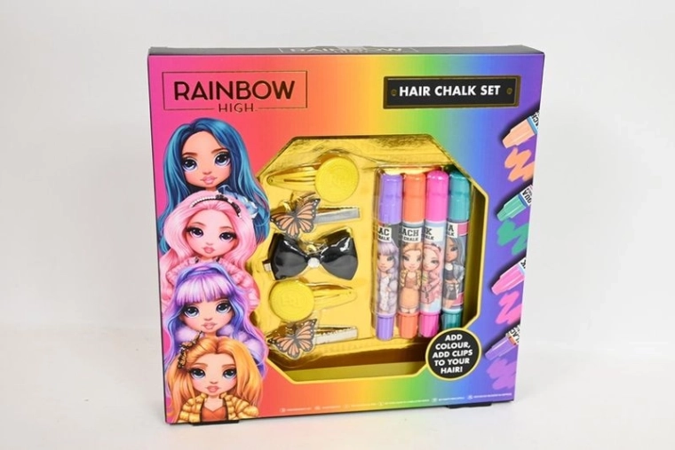 Rainbow High set de cretă pentru păr