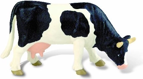 Bullyland vaca Liesel figură alb-negru