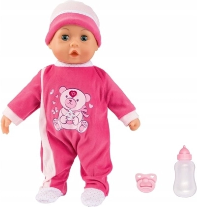Păpușă interactivă Bayer Bobas, primele cuvinte, 38 cm