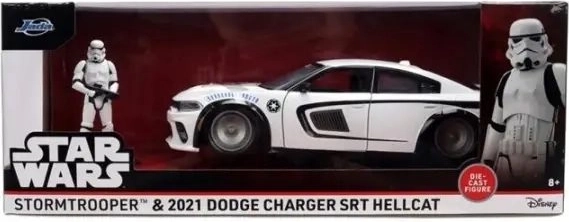 Jada Star Wars Dodge Charger R/T 1:24 cu figurină Stormtrooper