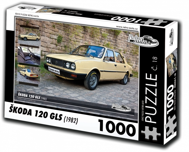 Puzzle RETRO-AUTA Škoda 120 GLS 1000 piese
