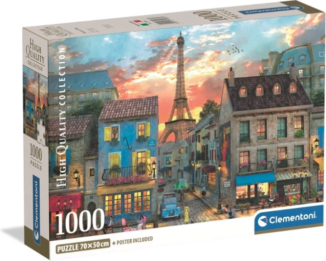 Puzzle 1000 piese Străzile Parisului