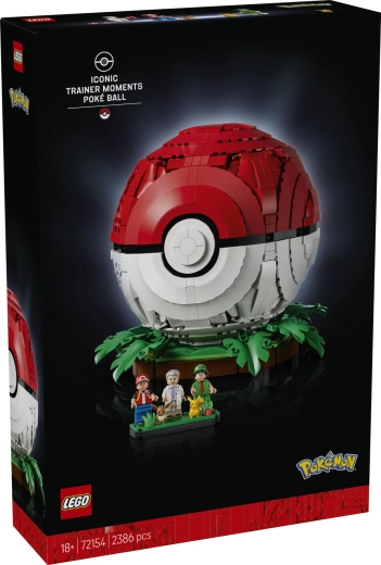 LEGO Pokémon Pokéball emblematic cu antrenori