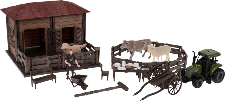 Fermă cu tractor și accesorii