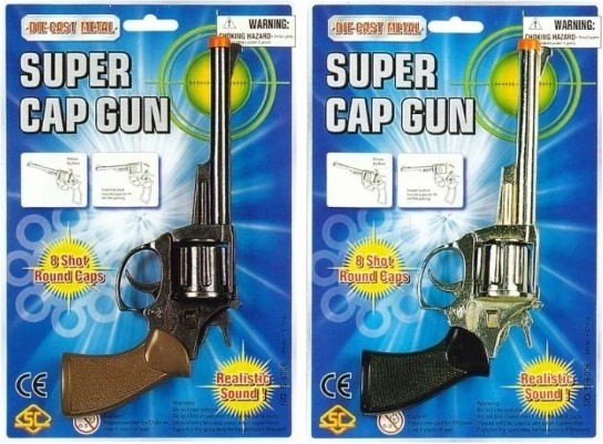 Pistol metalic cu capse