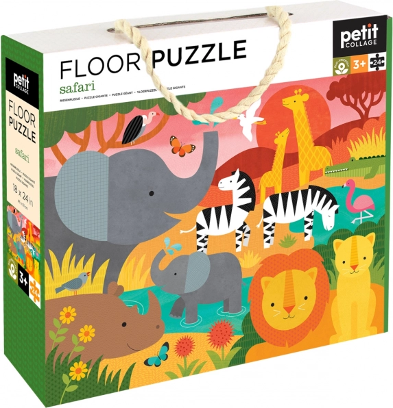 Puzzle de podea safari