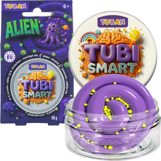 Plastilină senzorială Tubi Smart Alien