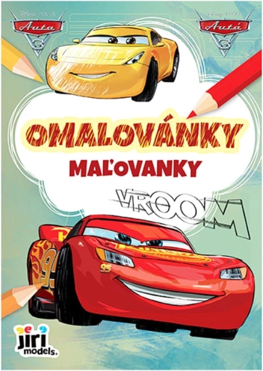 Carte de colorat A5 Mașini