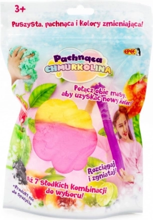 Nor parfumat din plastic 1 pachet, seria 4, MIX CULORI (2x30g) Roz + Galben (mango)
