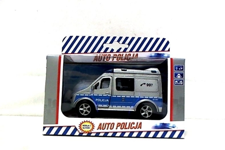 Dubiță de poliție cu sunet 11 cm