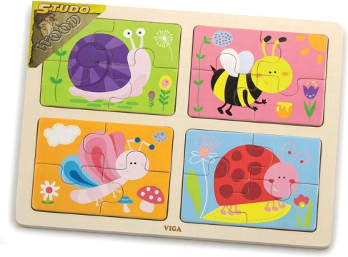 Puzzle insecte BABU 4x4