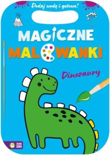 Caiet de colorat magice Dinozauri