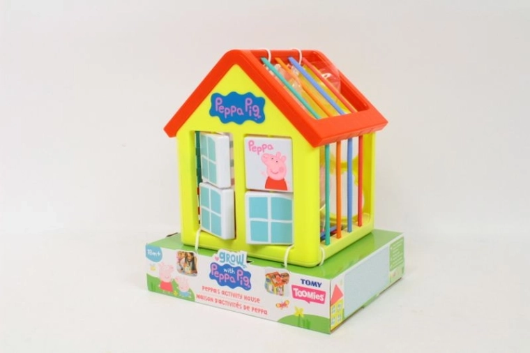 TOMY Peppa Pig căsuță interactivă de sortare