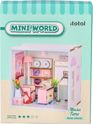 i-Total miniaturi DIY cameră mini world – timp muzical