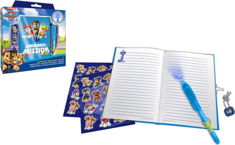 Jurnal cu pix magic PAW PATROL