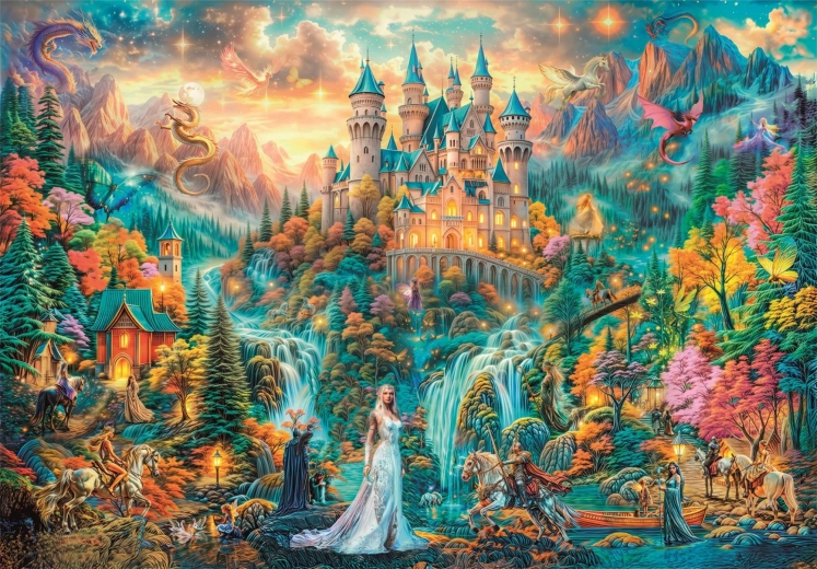 Puzzle Clementoni Regatul Ascuns 2000 piese