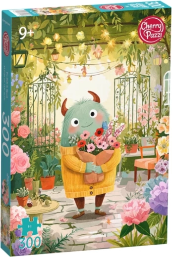 CHERRY PAZZI Puzzle cu monstruleț drăgălaș, 300 de piese