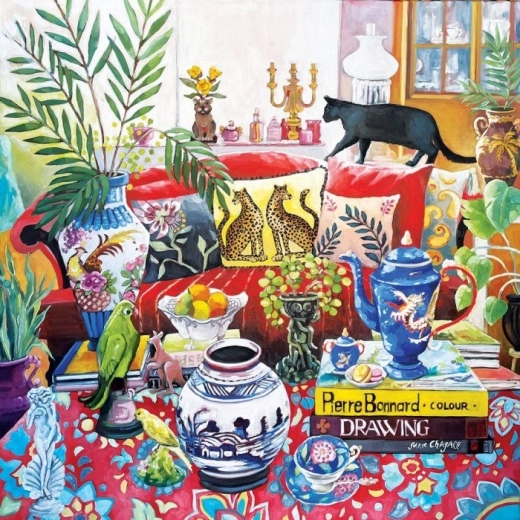 Puzzle Plimbare pisicească 1023 piese