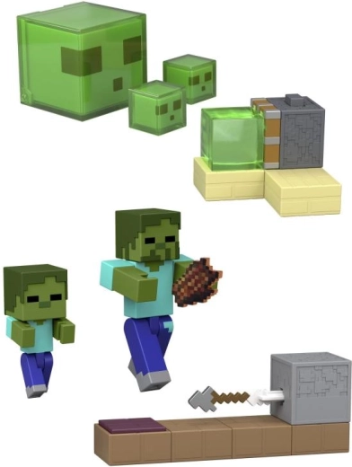 Figurină de acțiune Minecraft 8 cm cu accesorii de joc