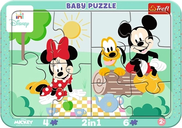 Puzzle în ramă Baby Dziecięca radość
