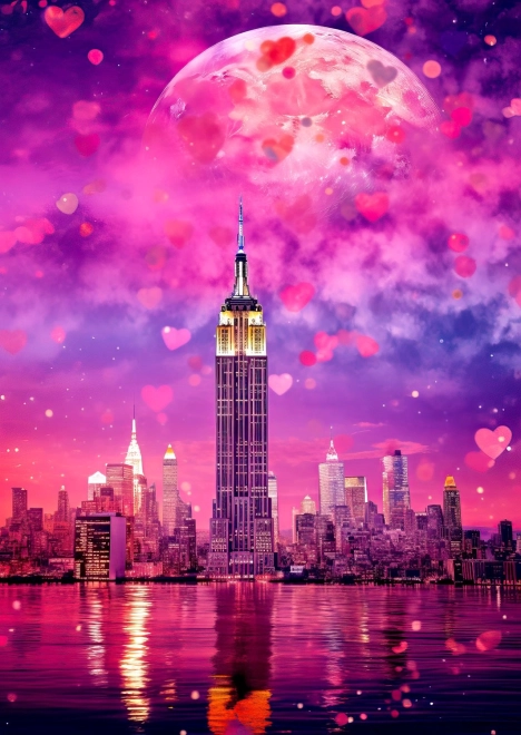 Puzzle New York Îndrăgostit 1000 de piese