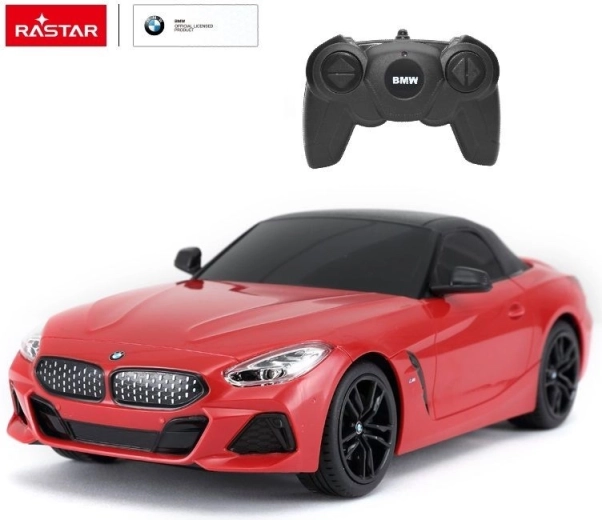 Rastar BMW Z4 mașină RC cu telecomandă 1:24 roșie - 1 bucată
