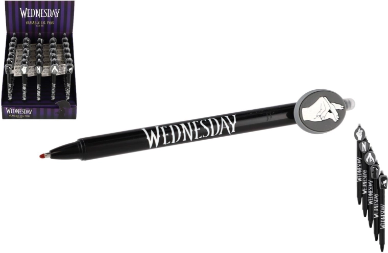 Pix gel cu radieră Wednesday 15 cm – 6 modele