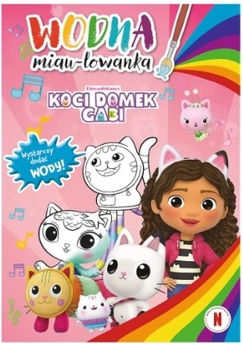 Căsuța magică a lui Găbi – miau-picturi cu apă