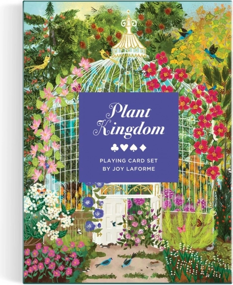 Galison set de cărți de joc Regatul Plantelor de Joy Laforme