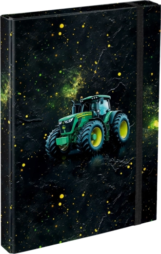 Mape pentru caiete școlare A4 cu motiv tractor BAAGL