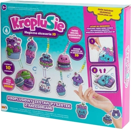 EPEE Kroplusie set creativ de brelocuri (charms) Pyszotek 10 buc.