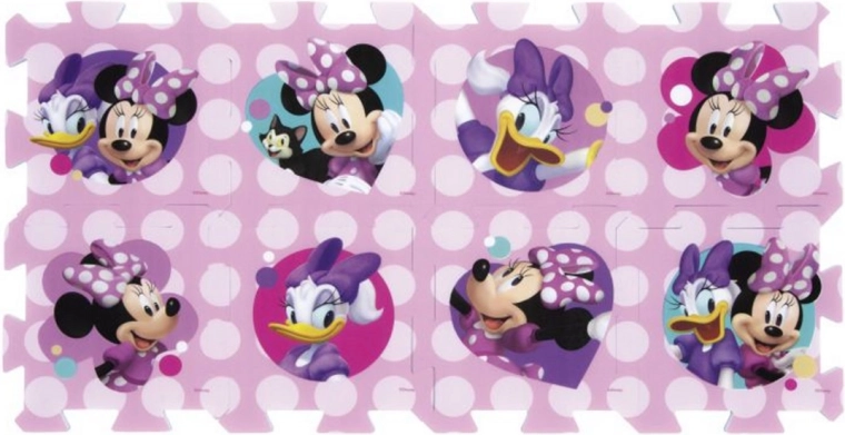 Puzzle din spumă Minnie Mouse 118,5 × 61,5 cm
