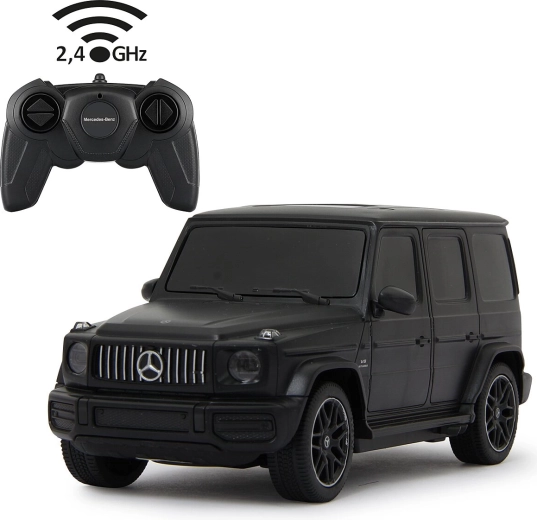 Mașină RC Jamara Mercedes-AMG G 63 1:24 negru mat 2,4 GHz - 1 bucată
