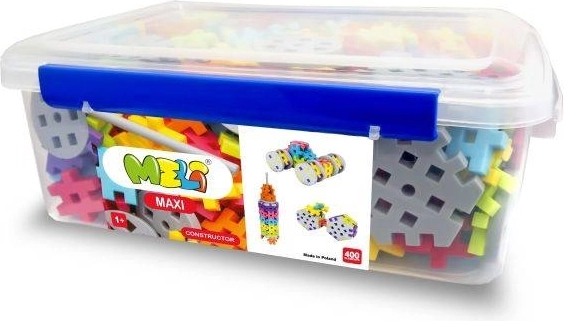 Set de construcție Meli Maxi Constructor Edu 350 piese