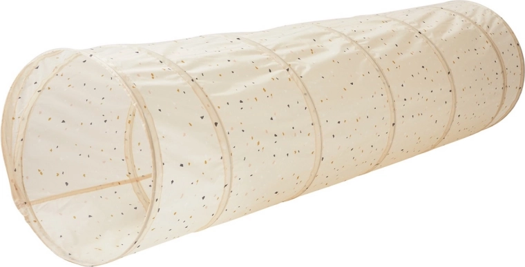 Tunel pentru copii 3 Sprouts recycled terrazzo beige - 1 bucată