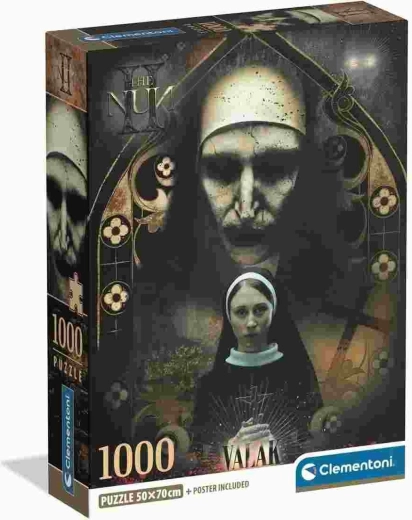 Puzzle CLEMENTONI Horror Collection: The Nun, 1000 de piese