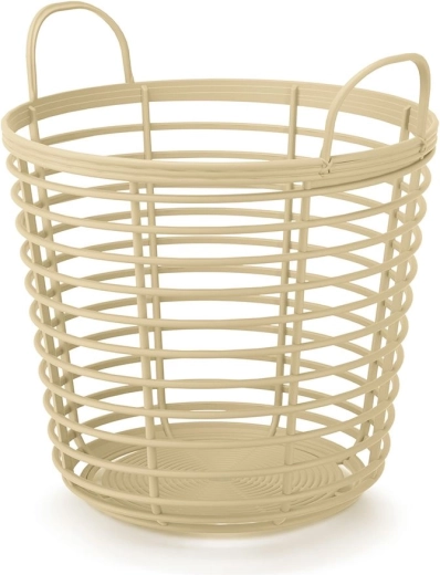 Coș Zanzi cu mânere 37,4 cm – culoare pai