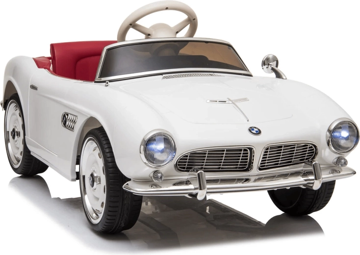 Mașinuță electrică pentru copii BMW, albă