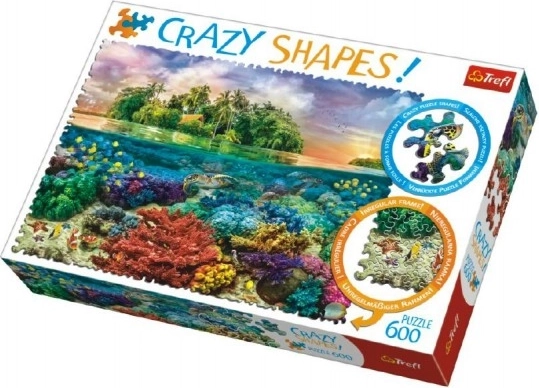 Puzzle 600 Forme Nebune Insula Tropicală