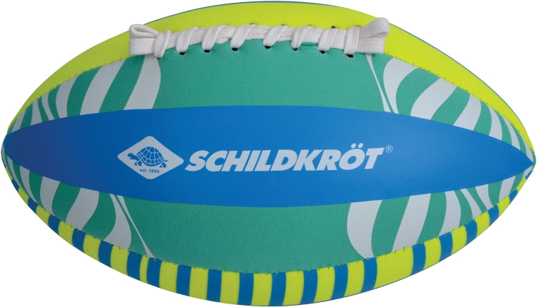 Minge de fotbal american Schildkröt din neopren Ocean, mărimea 6, galbenă