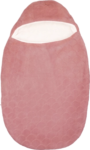 Nattou sac de iarnă pentru scaun auto Lapidou, roz vechi, 70 cm