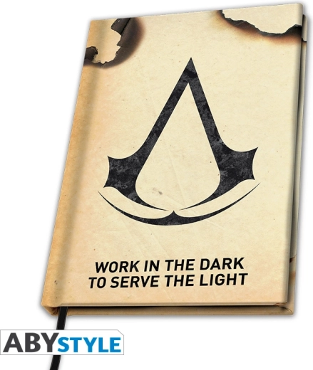 Assassin's Creed caiet A5 Crest - 1 bucată