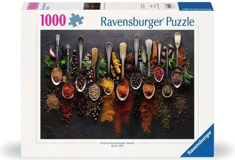 Puzzle Ravensburger Condimente din întreaga lume 1000 de piese