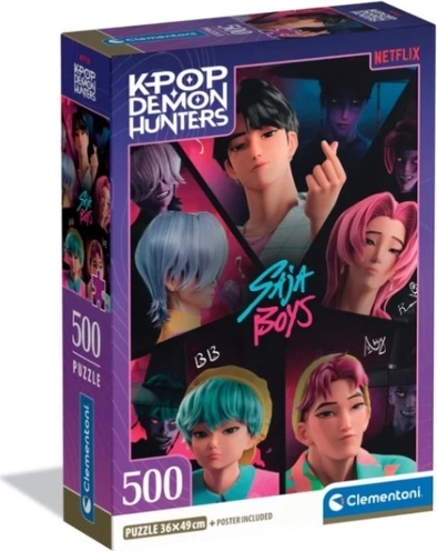 Puzzle CLE 500 de piese K-Pop Demon Hunters – Saja Boys
