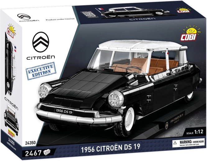 Cobi 1956 Citroën DS 19 ediția Executive, set de construcție la scara 1:12