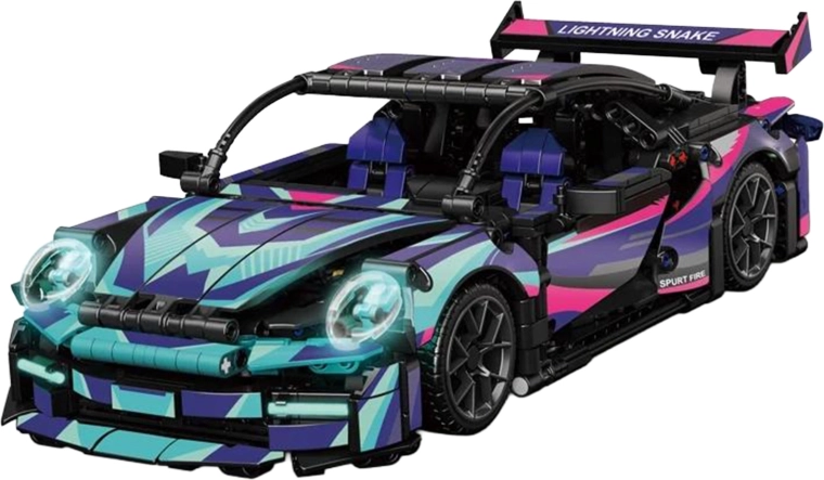 Set de construcție pentru mașină sport cu 1116 piese