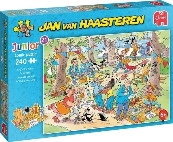 JUMBO Puzzle Jan van Haasteren Junior Piața regală 240 de piese