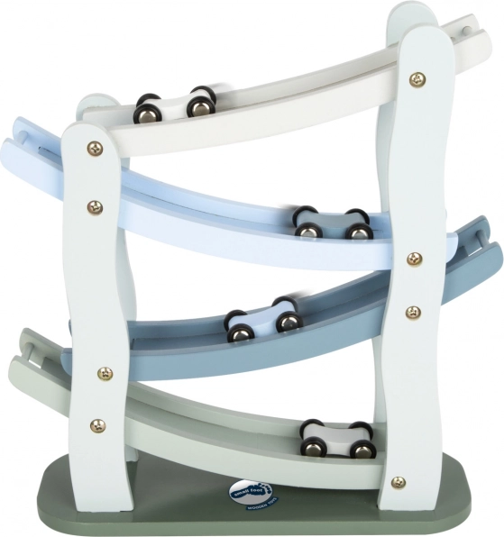 Pistă de curse din lemn pentru mașini Blue – small foot